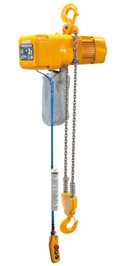 Tipo KRQ 20C/1G, Portata 2000 kg, Con gancio di sospensione, 1 velocità di solle…