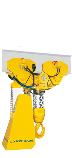 Serie EH, Con carrello ad ingobro ridotto, Portate da 10 t a 100 t
