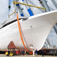Anelli continui tipo TEX, con guaina pesante, portate da 12 t a 120 t