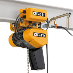 Kito serie KQ, Portate da 125 kg a 2 t, Alimentazione trifase