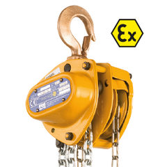 Kito serie K ATEX, Versione Atex, Portate da 500 kg a 30 t